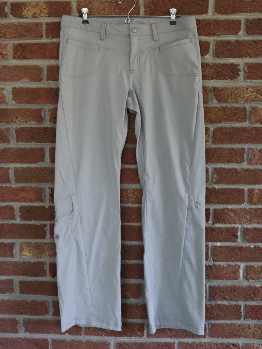 Athleta Low Rise Dipper Pants, Style #773875 * Gray * Size 12